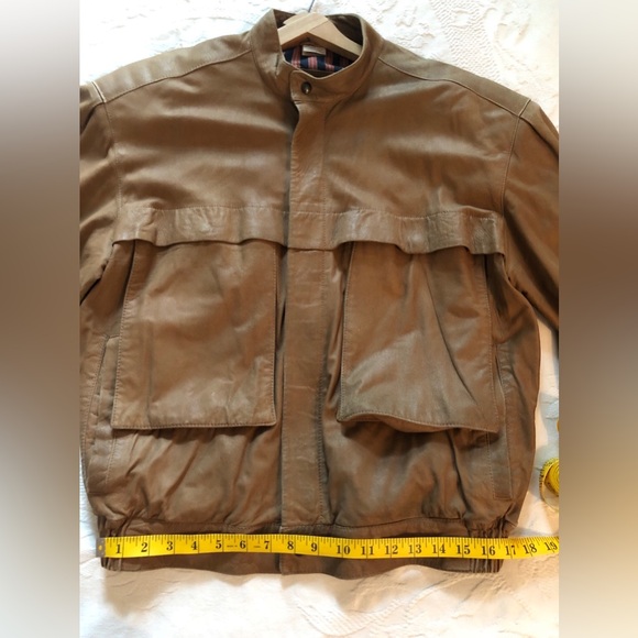 Holt Renfrew | leather jacket | L/XL | made in Italie - Picture 2 of 9